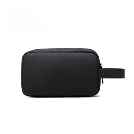[Trendy Men's Clutch Bag] Trendy Men's Urban Clutch Bag - Fashionable Toiletry Bag for Vocation Travel & Business Trips - Cosmetic Shaver Storage